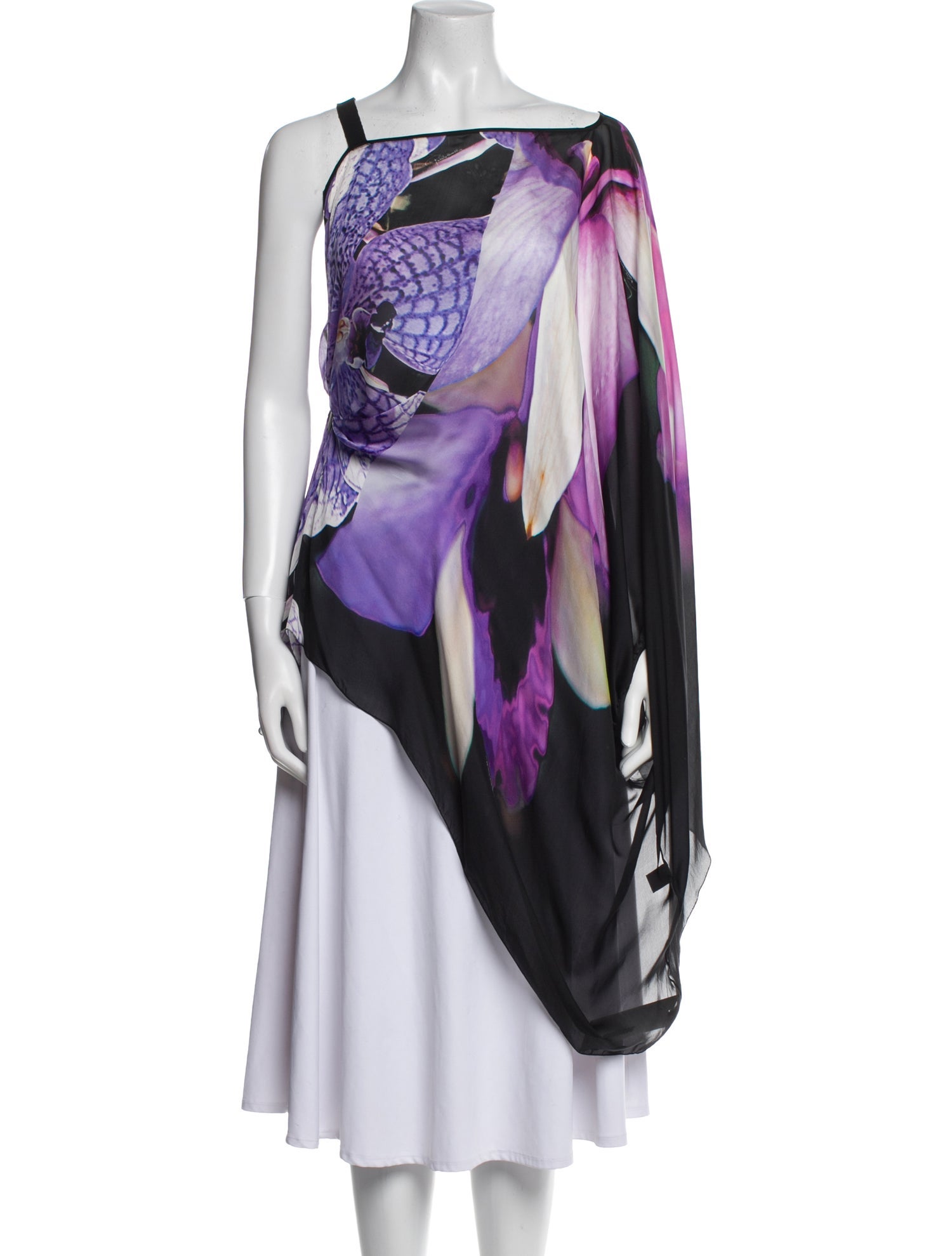 Roberto Cavalli Silk Printed Tunic