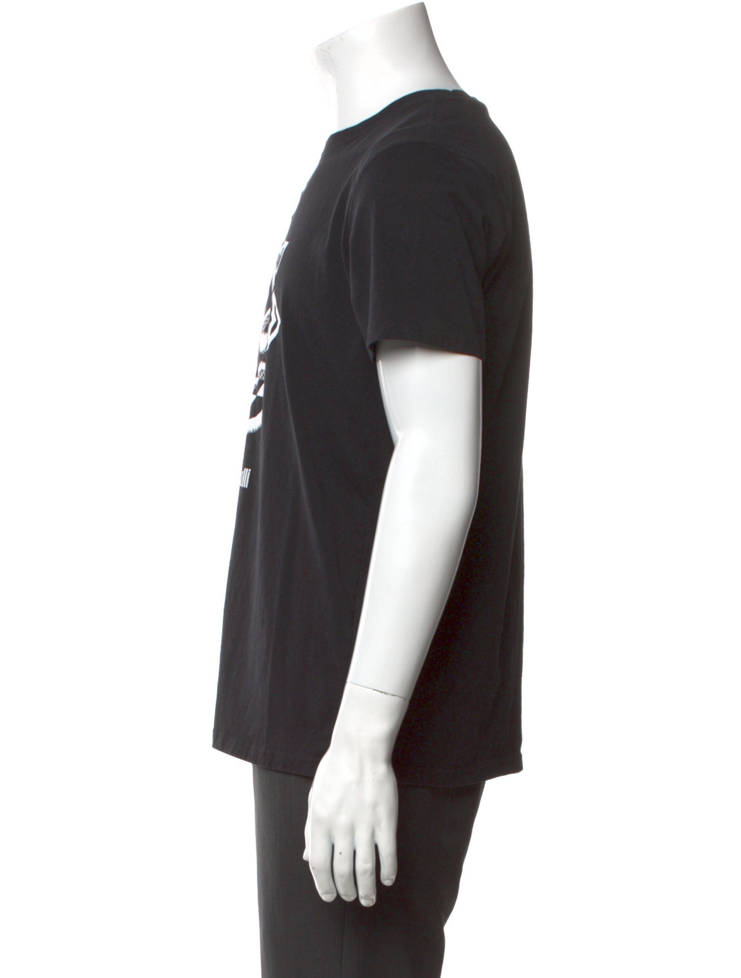 Roberto Cavalli Graphic Print Crew Neck T-Shirt