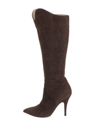 Roberto Cavalli Suede Boots