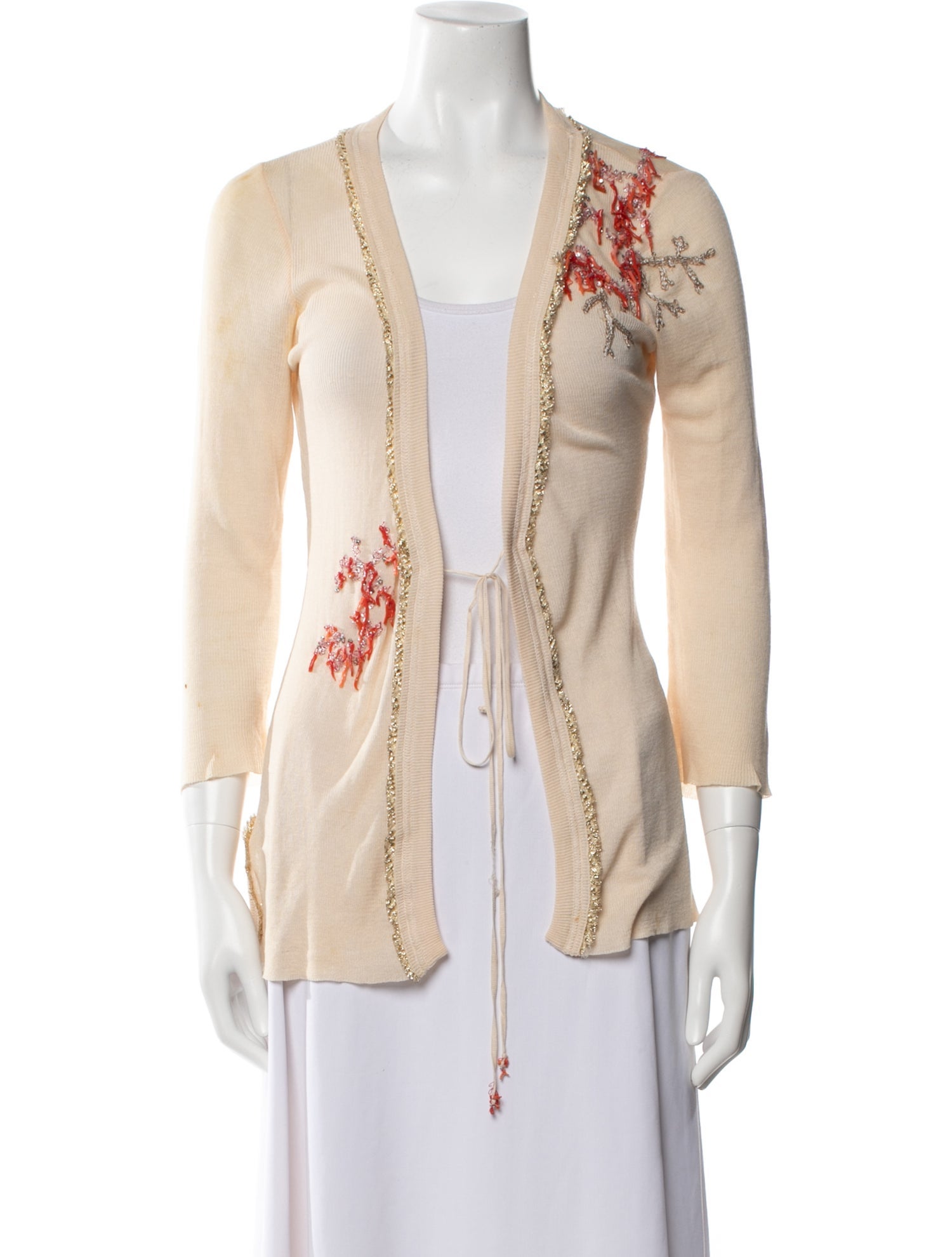 Roberto Cavalli V-Neck Sweater