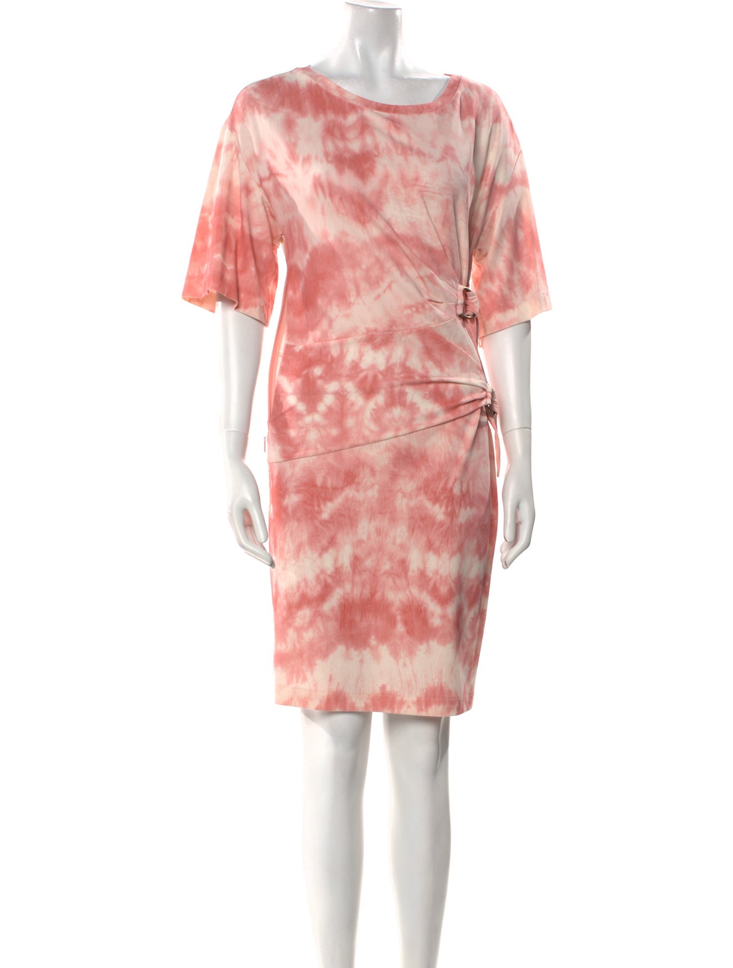 Roberto Cavalli Tie-Dye Print Knee-Length Dress