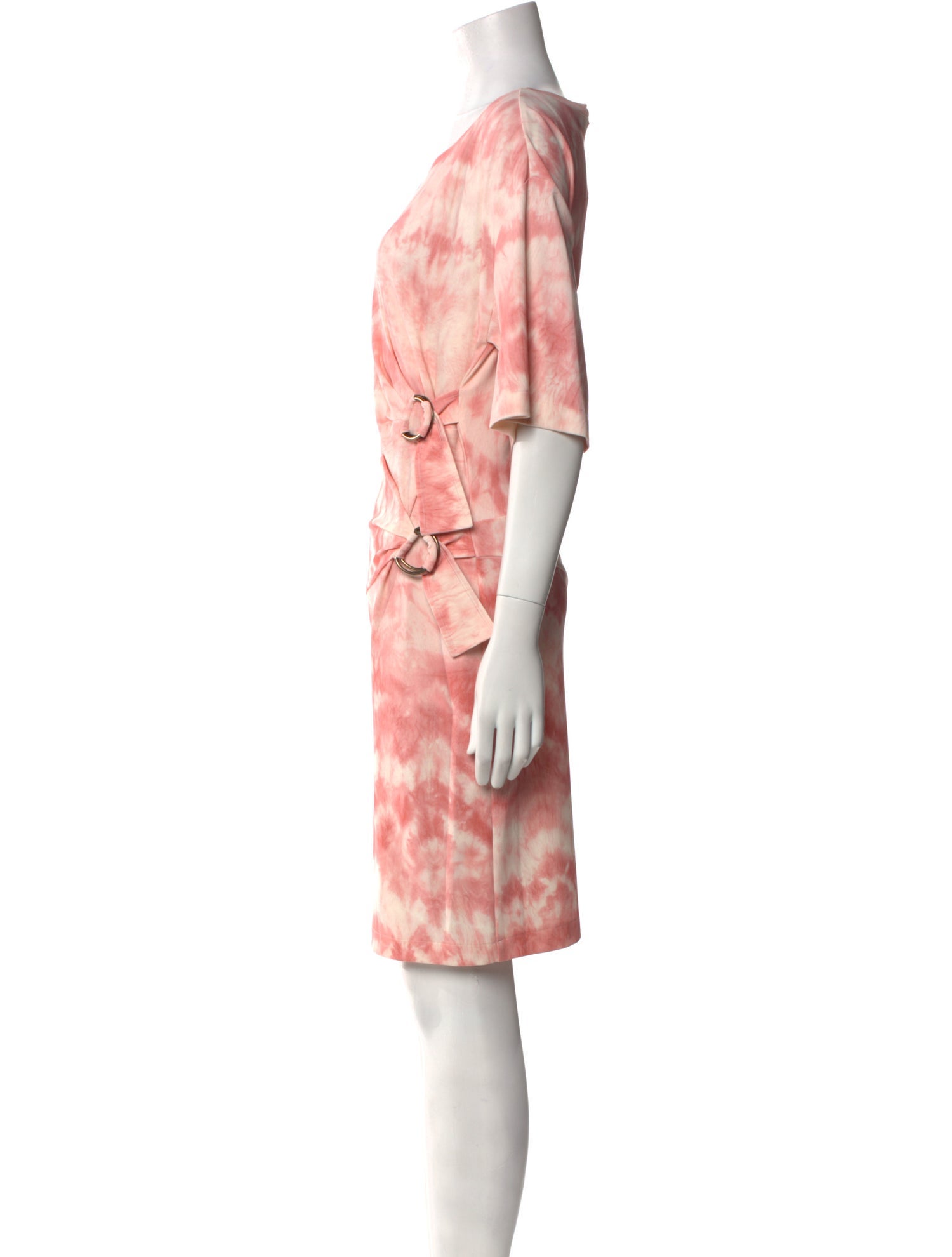 Roberto Cavalli Tie-Dye Print Knee-Length Dress