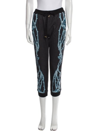 Roberto Cavalli Graphic Print Sweatpants