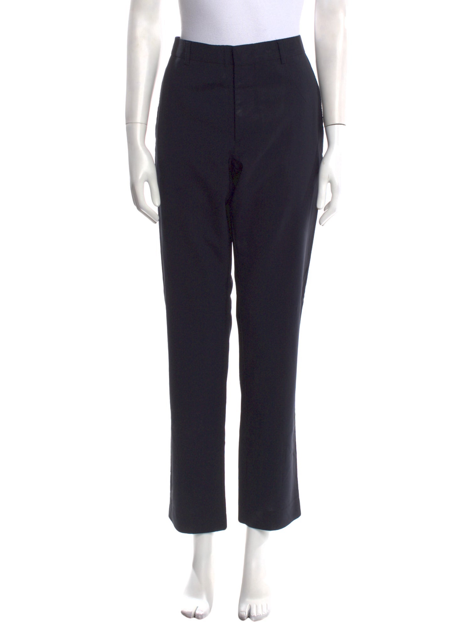 Roberto Cavalli Virgin Wool Straight Leg Pants