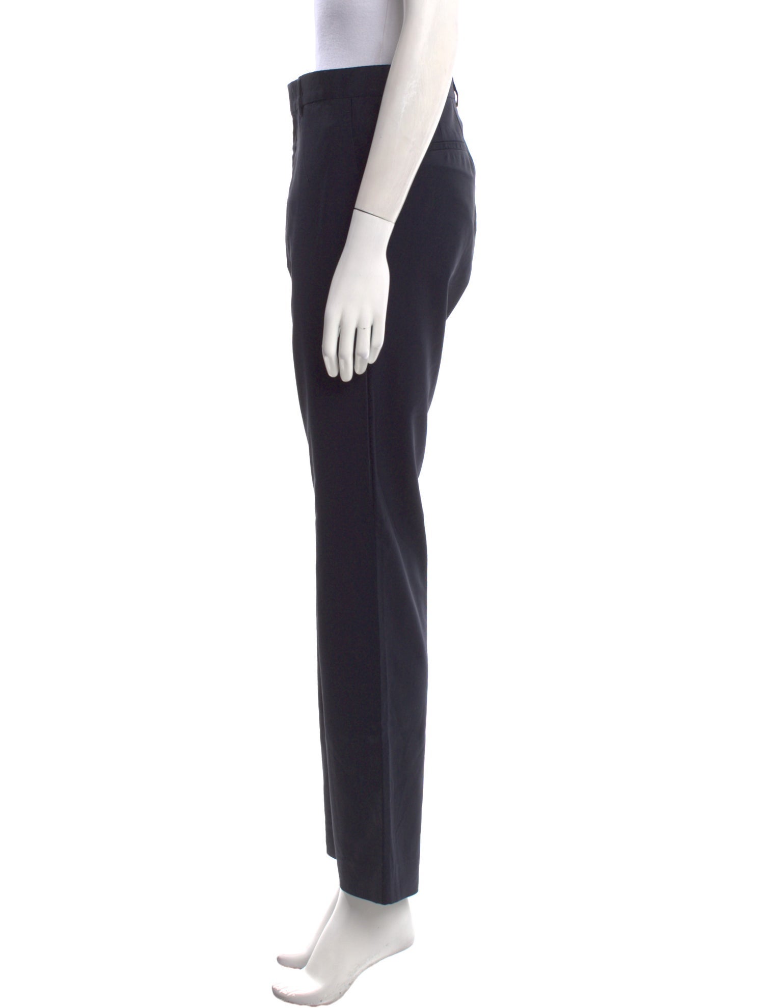 Roberto Cavalli Virgin Wool Straight Leg Pants