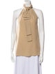 Roberto Cavalli Silk Halterneck Blouse