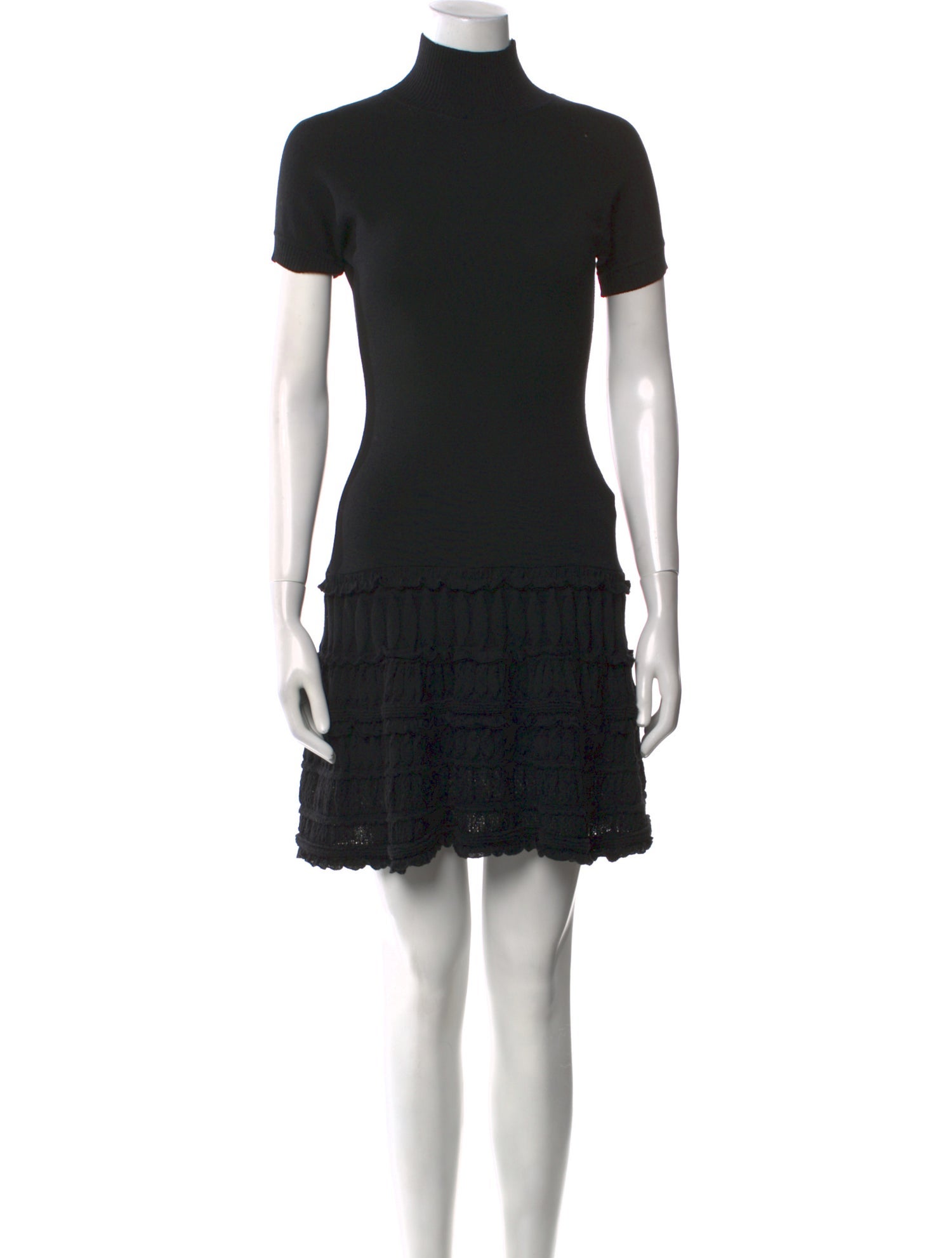 Roberto Cavalli Wool Mini Dress