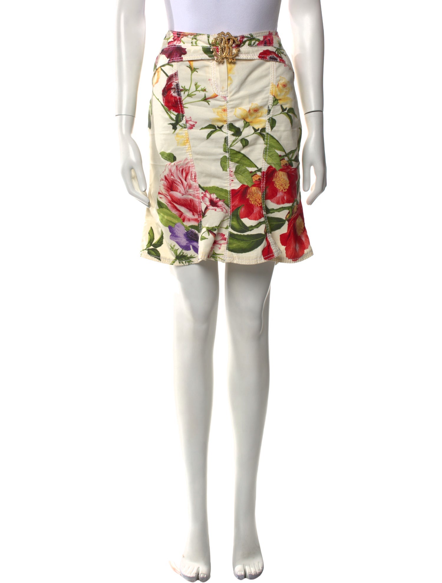 Roberto Cavalli Vintage Mini Skirt