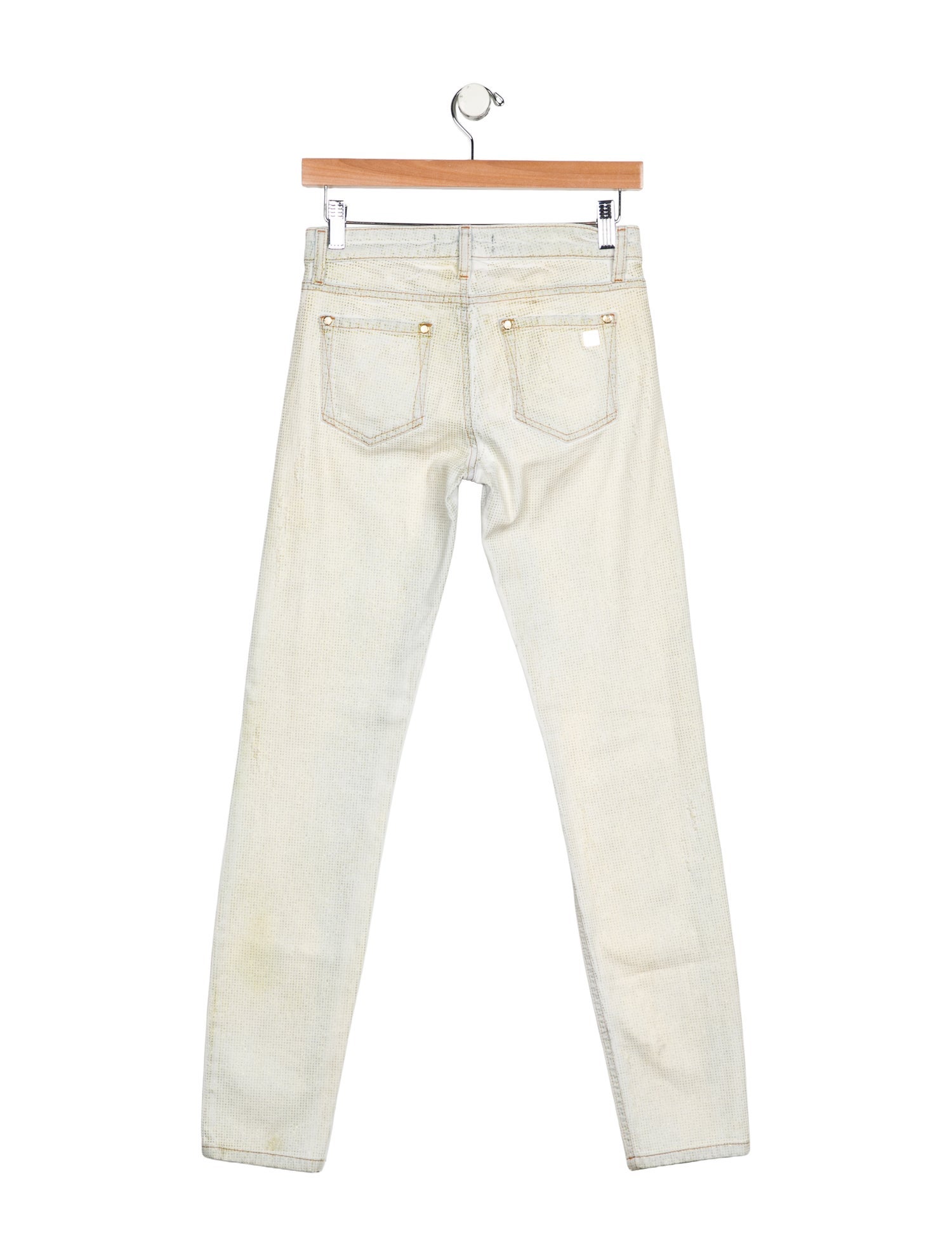Roberto Cavalli Low-Rise Skinny Leg Jeans