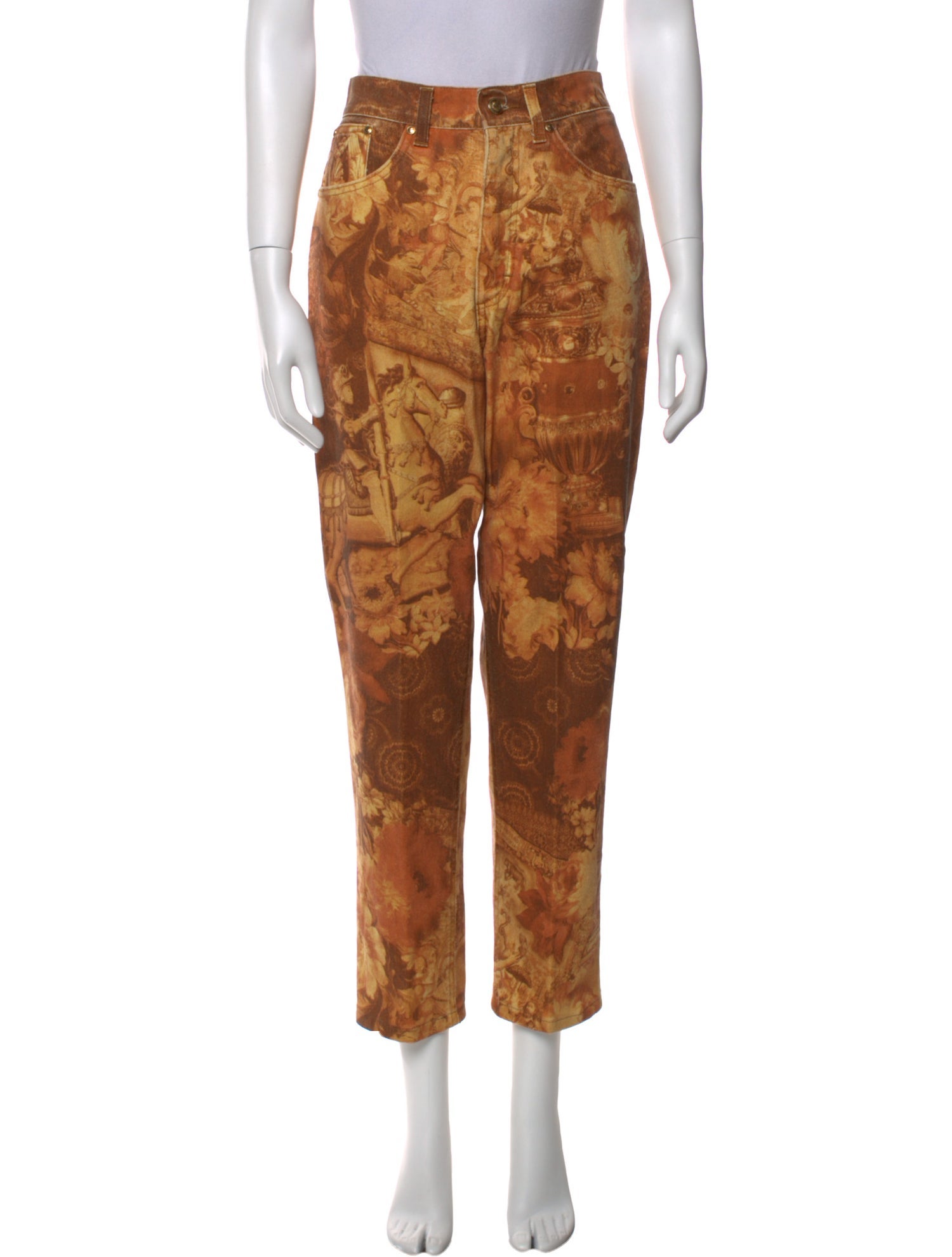 Roberto Cavalli Vintage Straight Leg Jeans