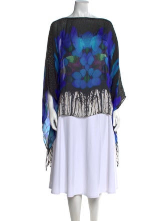 Roberto Cavalli Silk Printed Tunic
