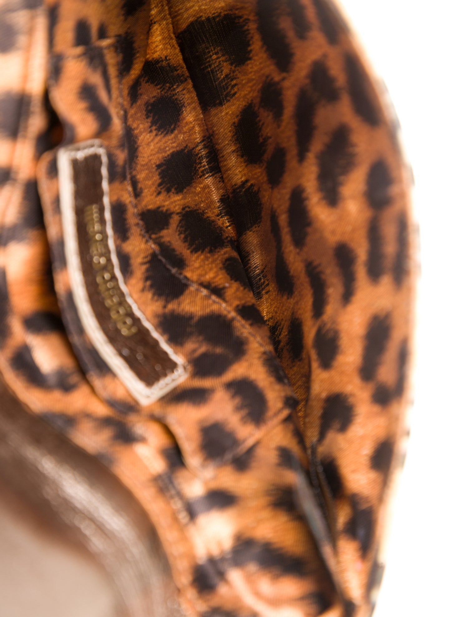 Roberto Cavalli Leather Evening Bag