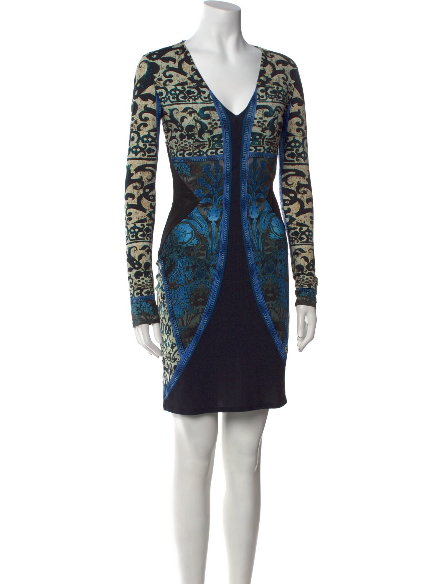 Roberto Cavalli Printed Mini Dress