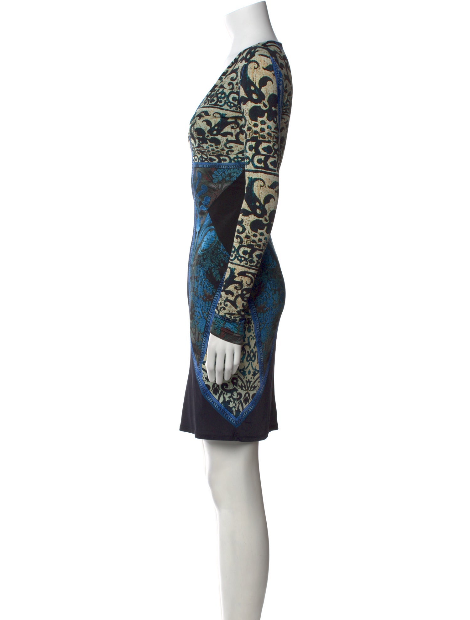 Roberto Cavalli Printed Mini Dress