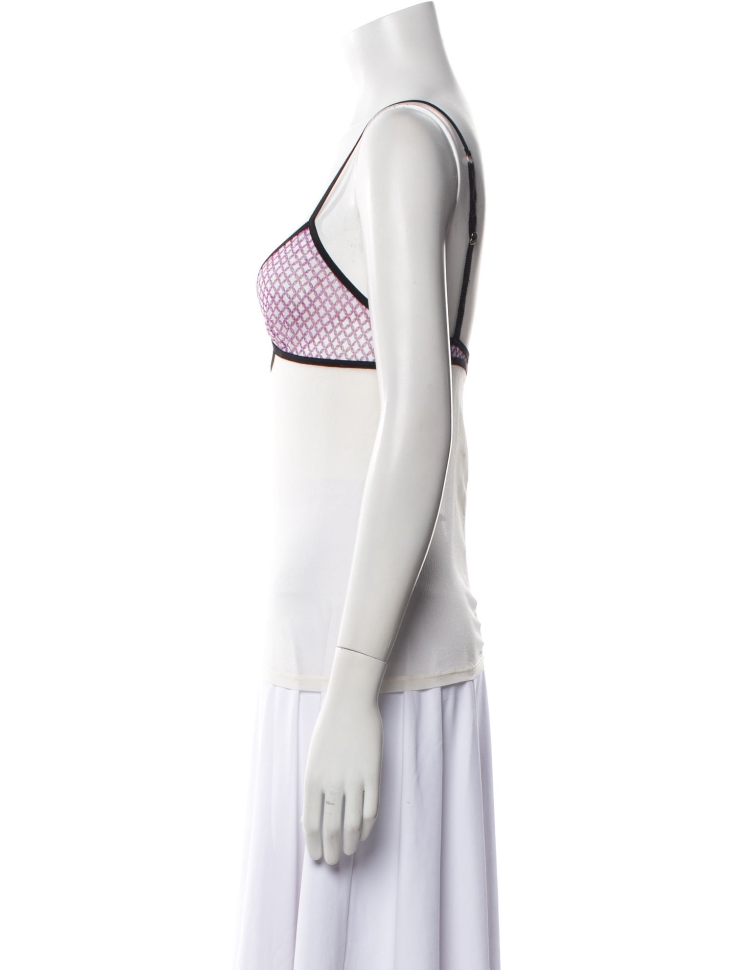 Roberto Cavalli V-Neck Sleeveless Top