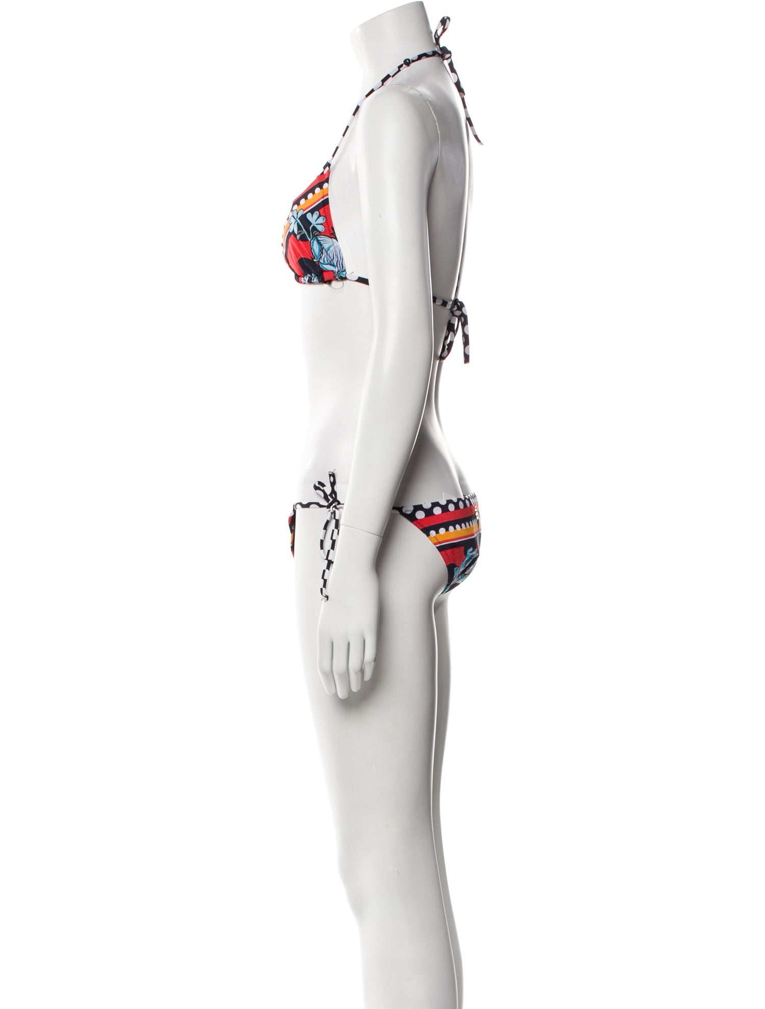 Roberto Cavalli Printed Bikini w/ Tags