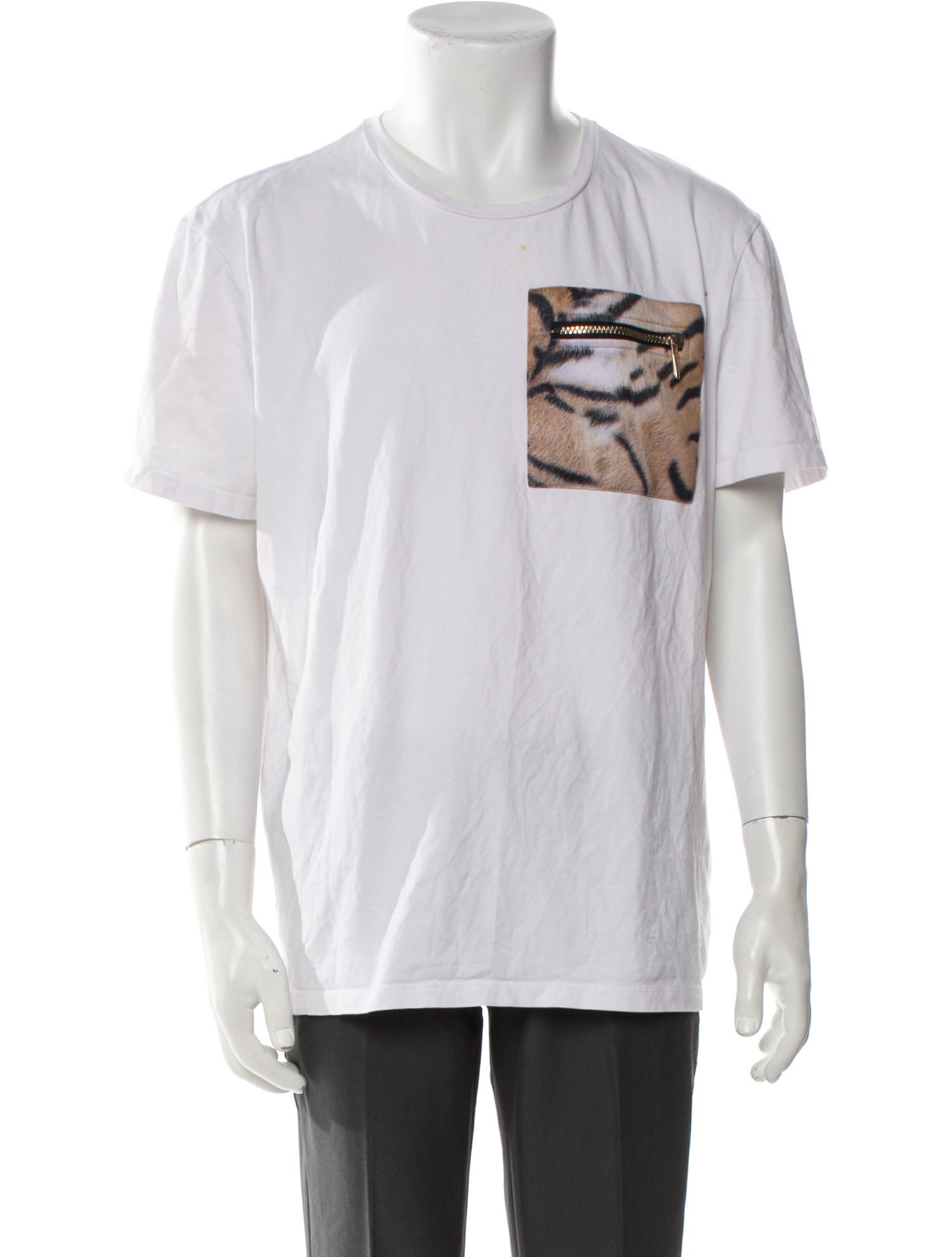 Roberto Cavalli Graphic Print Crew Neck T-Shirt