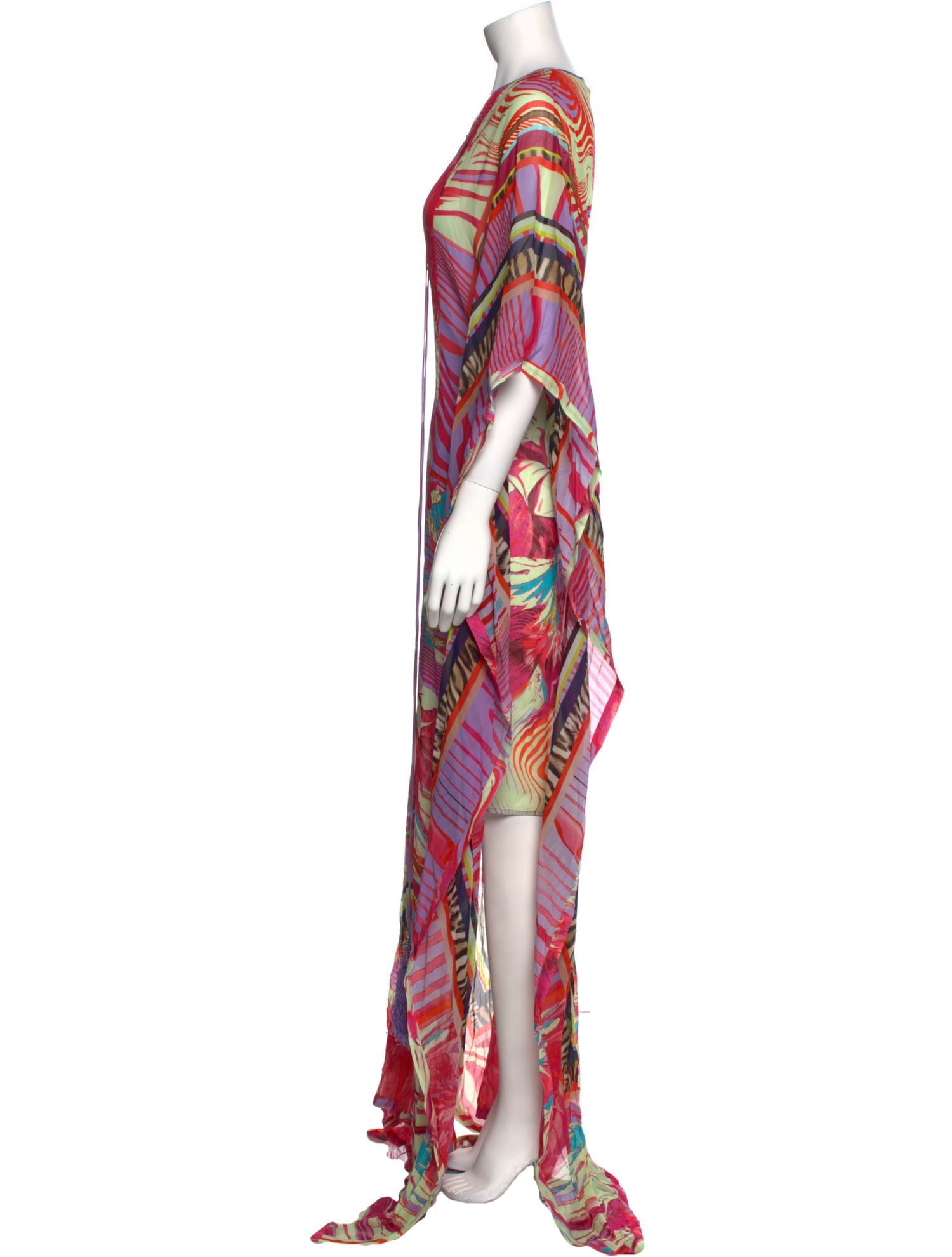 Roberto Cavalli Silk Long Dress w/ Tags