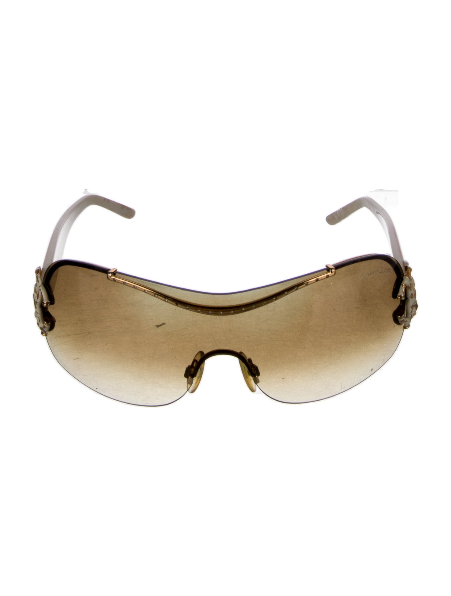 Roberto Cavalli Shield Gradient Sunglasses