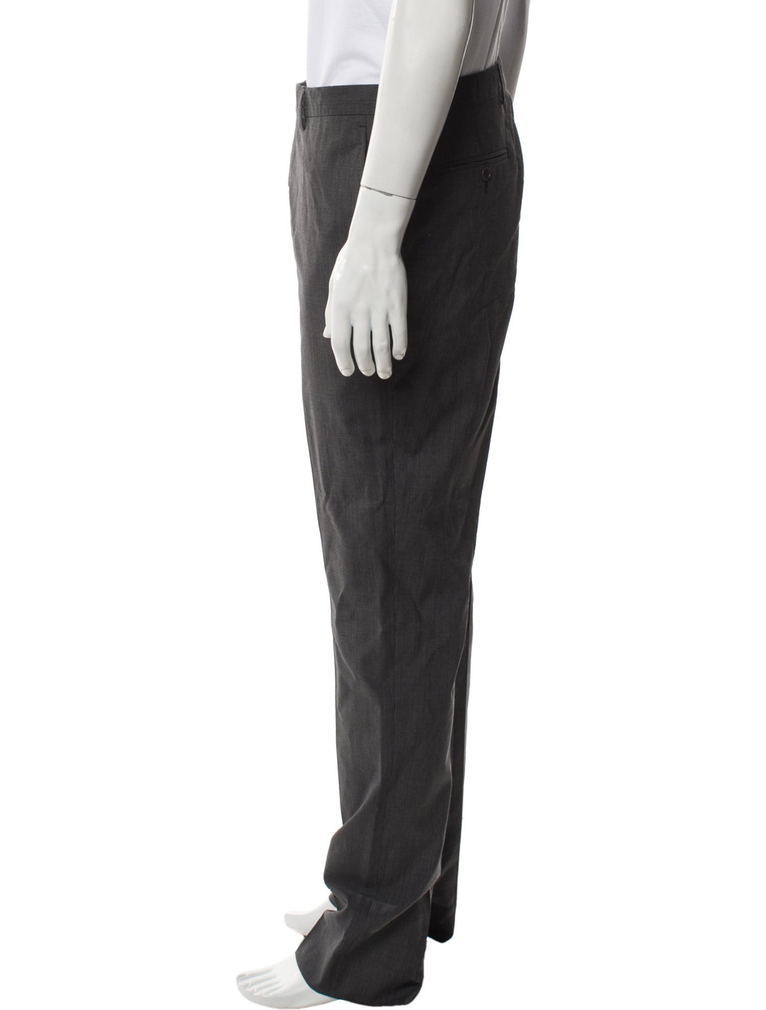 Roberto Cavalli Virgin Wool Dress Pants