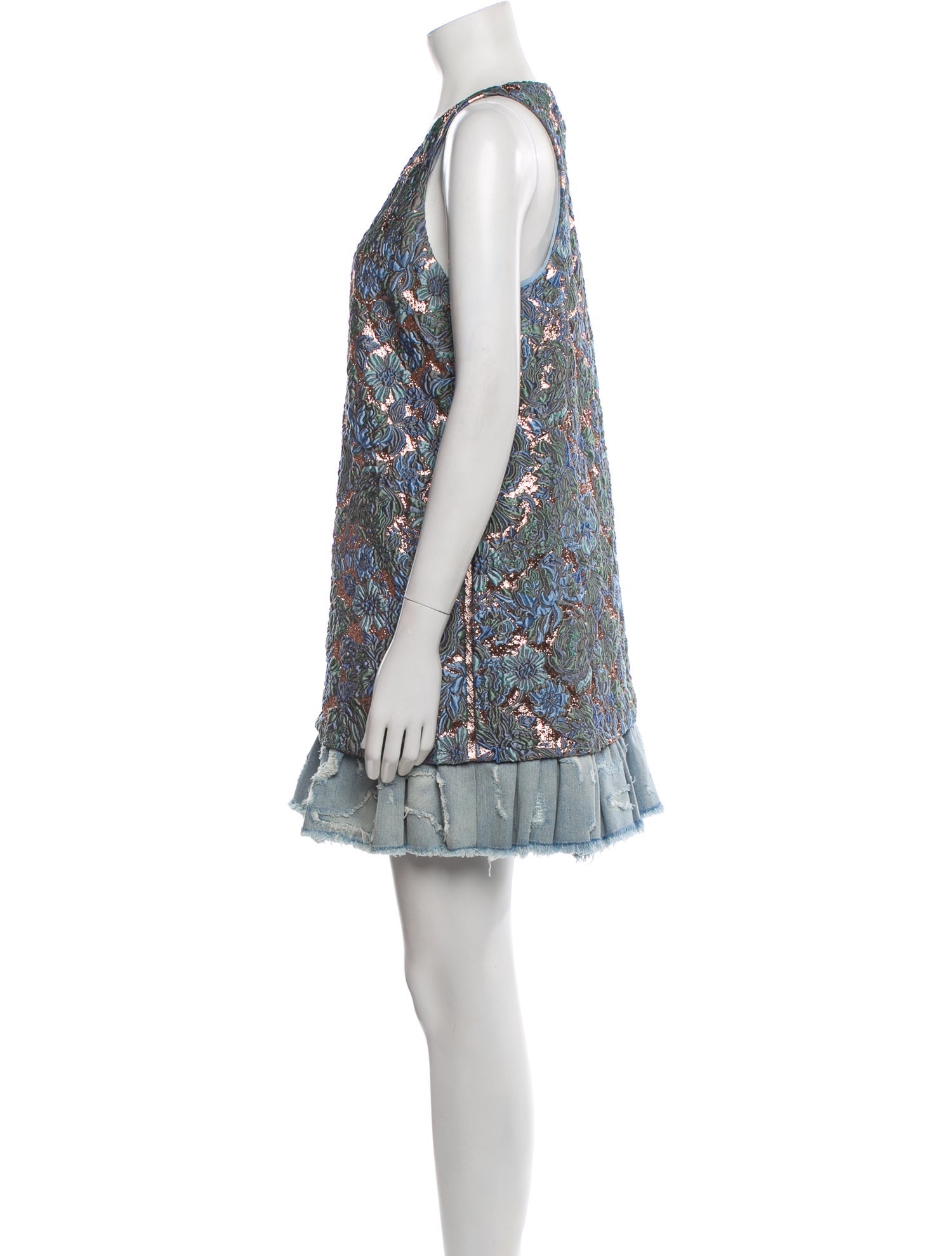 Roberto Cavalli Printed Mini Dress