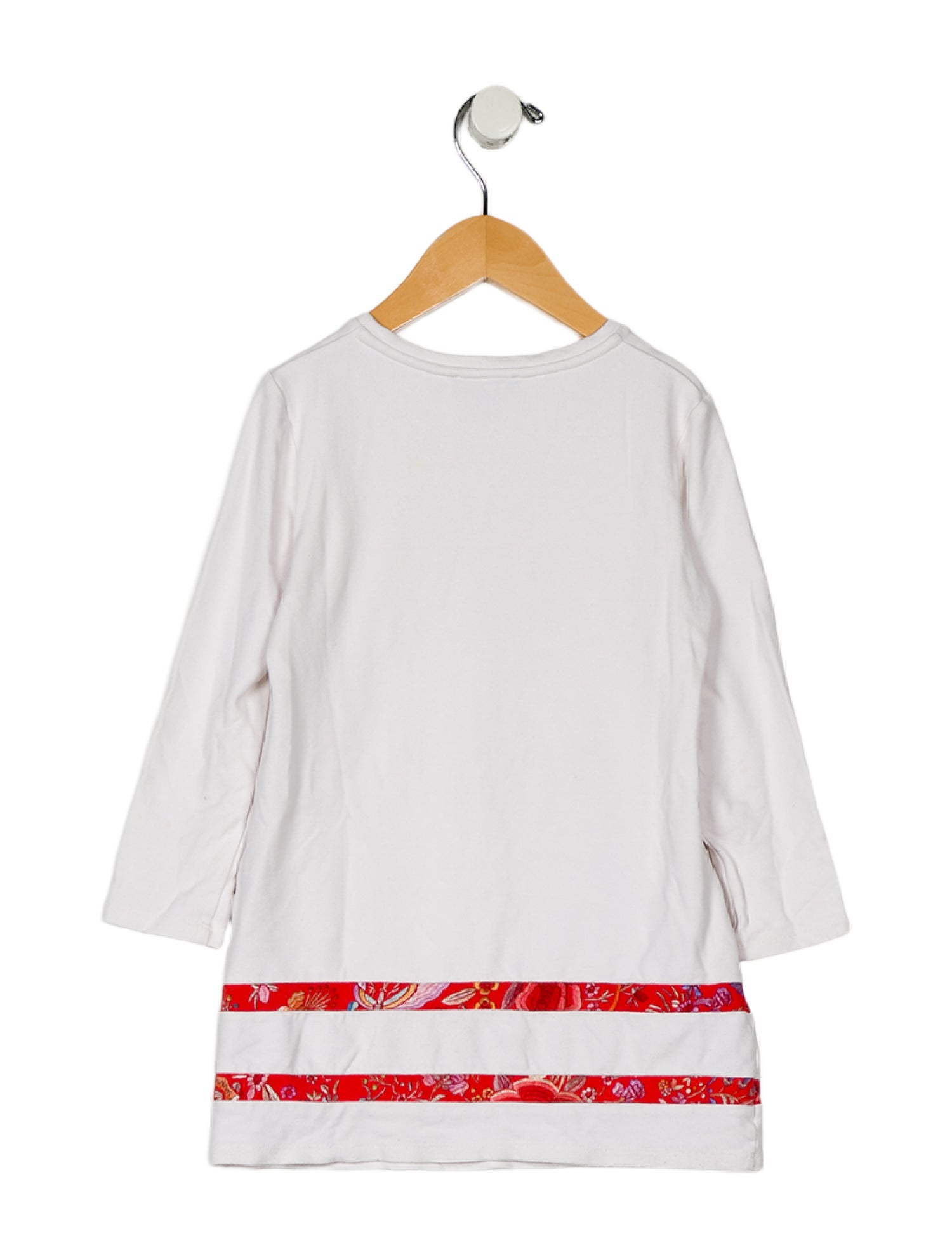 Roberto Cavalli Toddler Girls' Long Sleeve Crew Neck Top