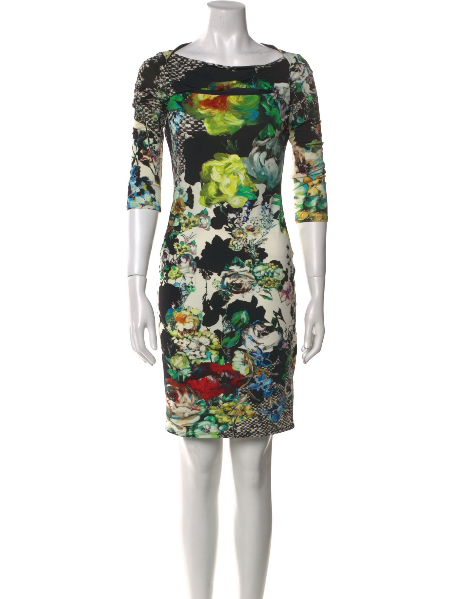 Roberto Cavalli Nylon Mini Dress