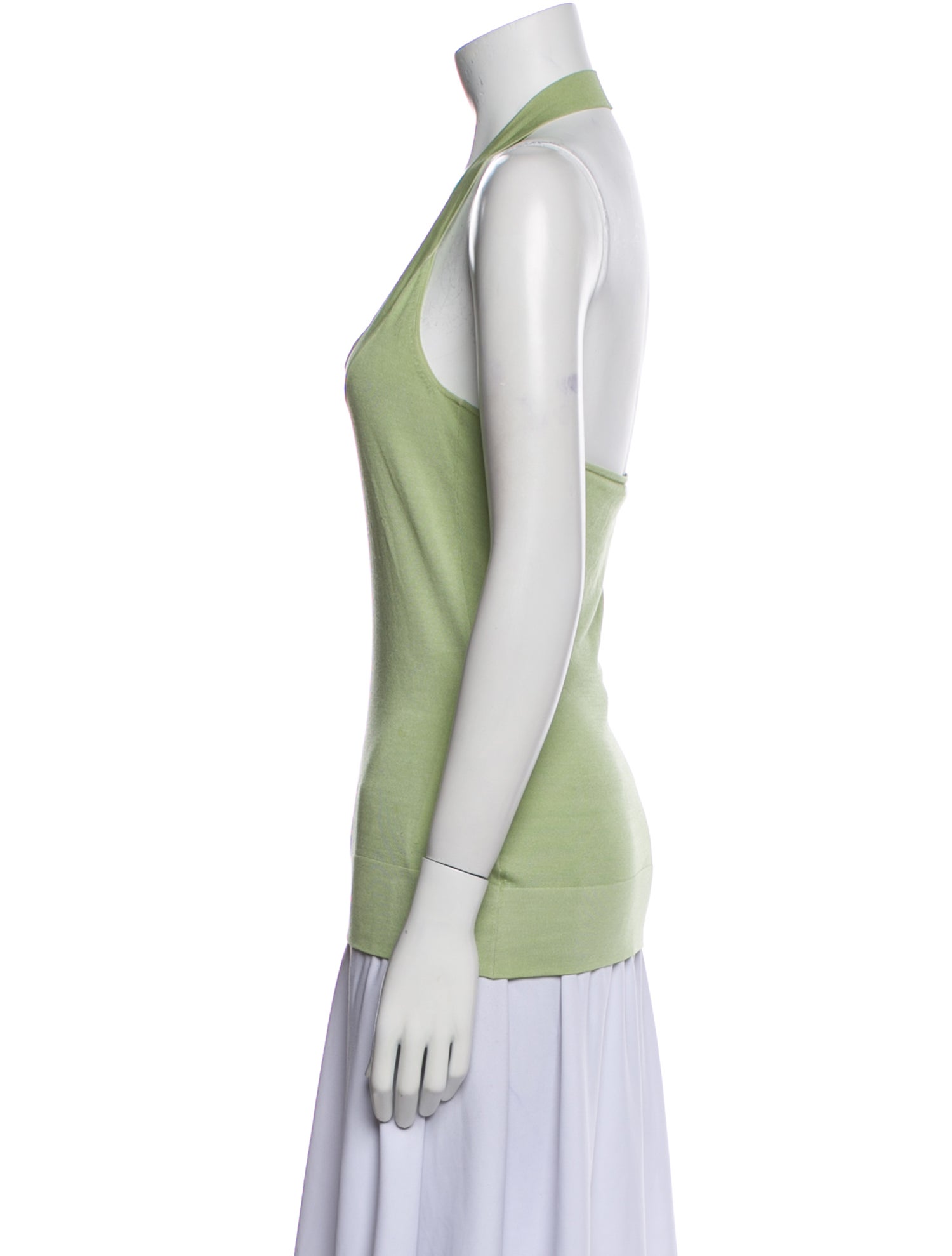 Roberto Cavalli Silk Halterneck Top