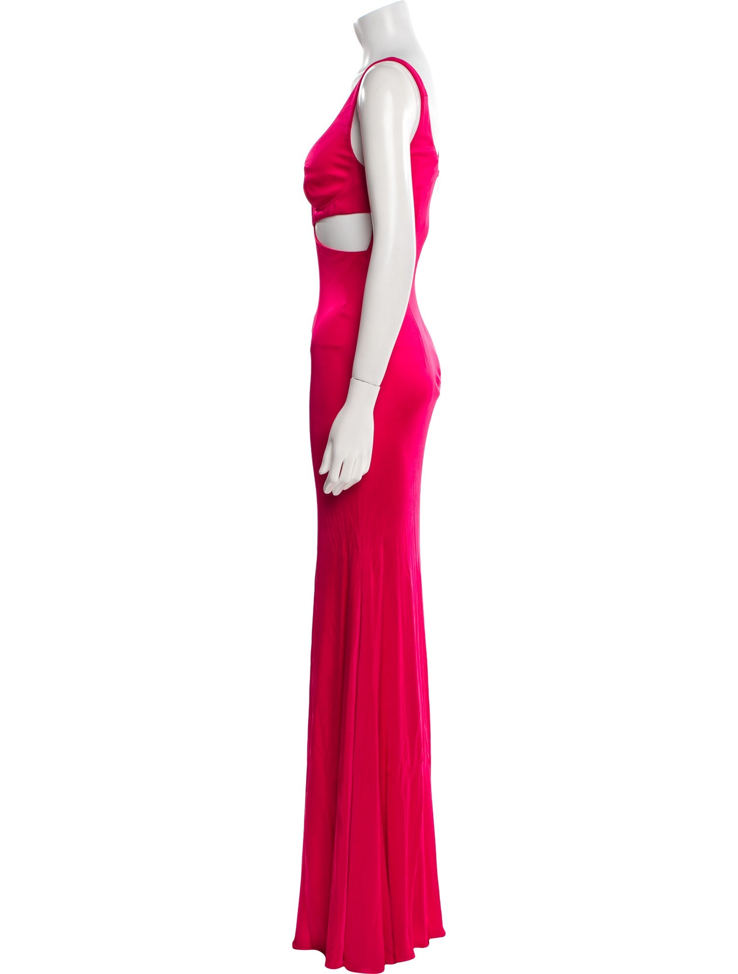 Roberto Cavalli Square Neckline Long Dress w/ Tags