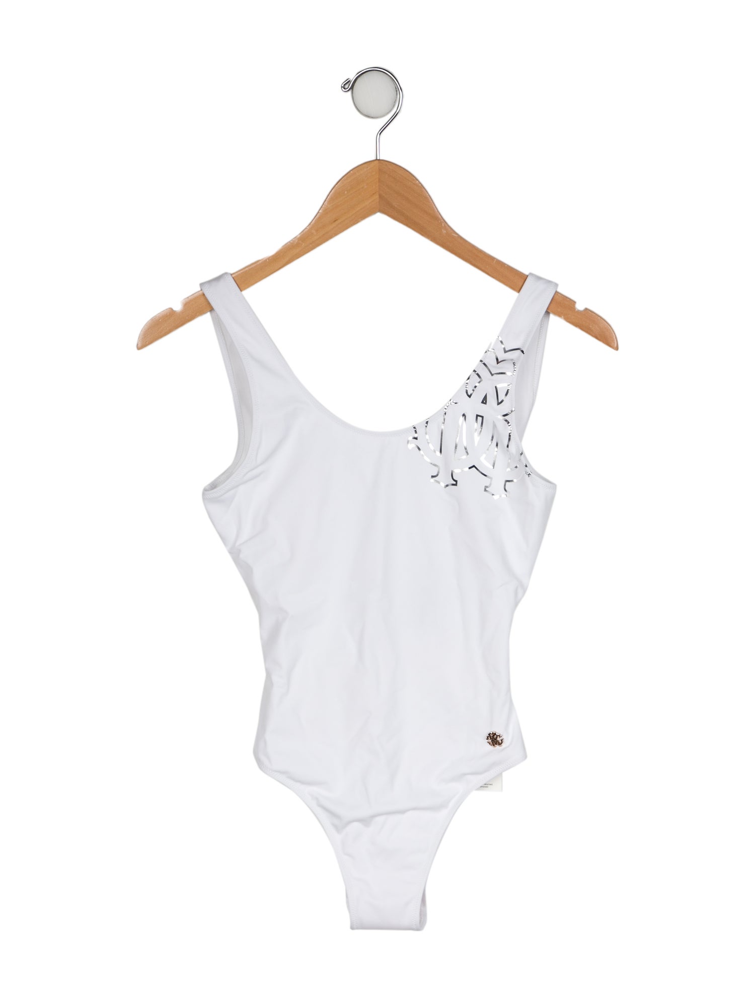 Roberto Cavalli Graphic Print One-Piece w/ Tags