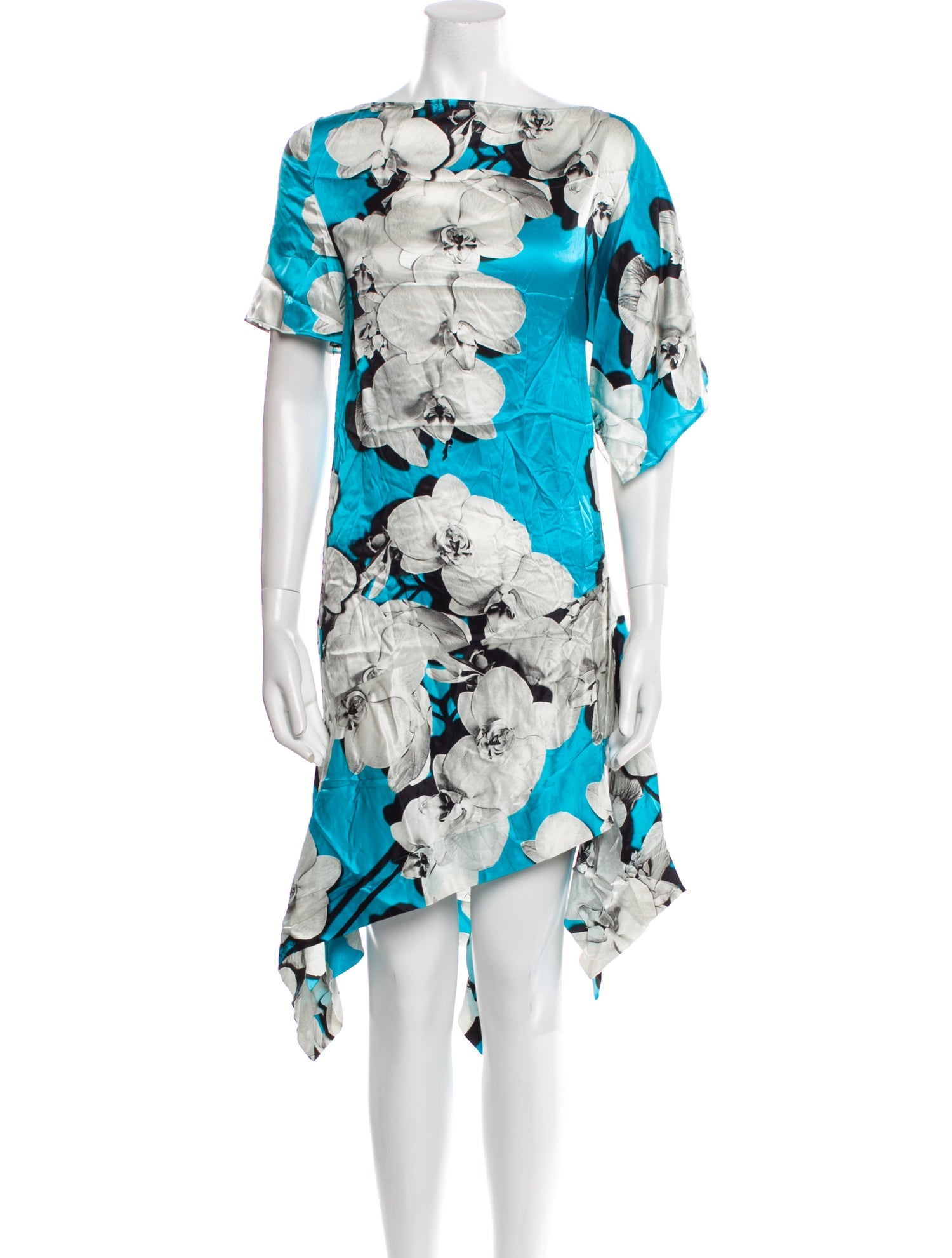 Roberto Cavalli Silk Mini Dress w/ Tags