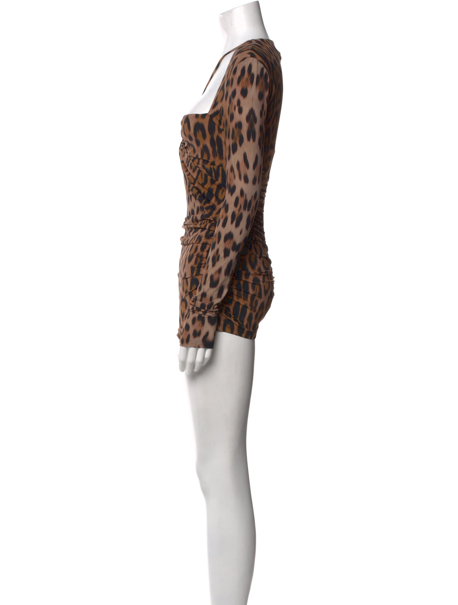 Roberto Cavalli Animal Print Mini Dress w/ Tags