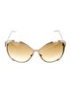 Roberto Cavalli Cat-Eye Gradient Sunglasses