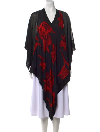 Roberto Cavalli Printed V-Neck Tunic