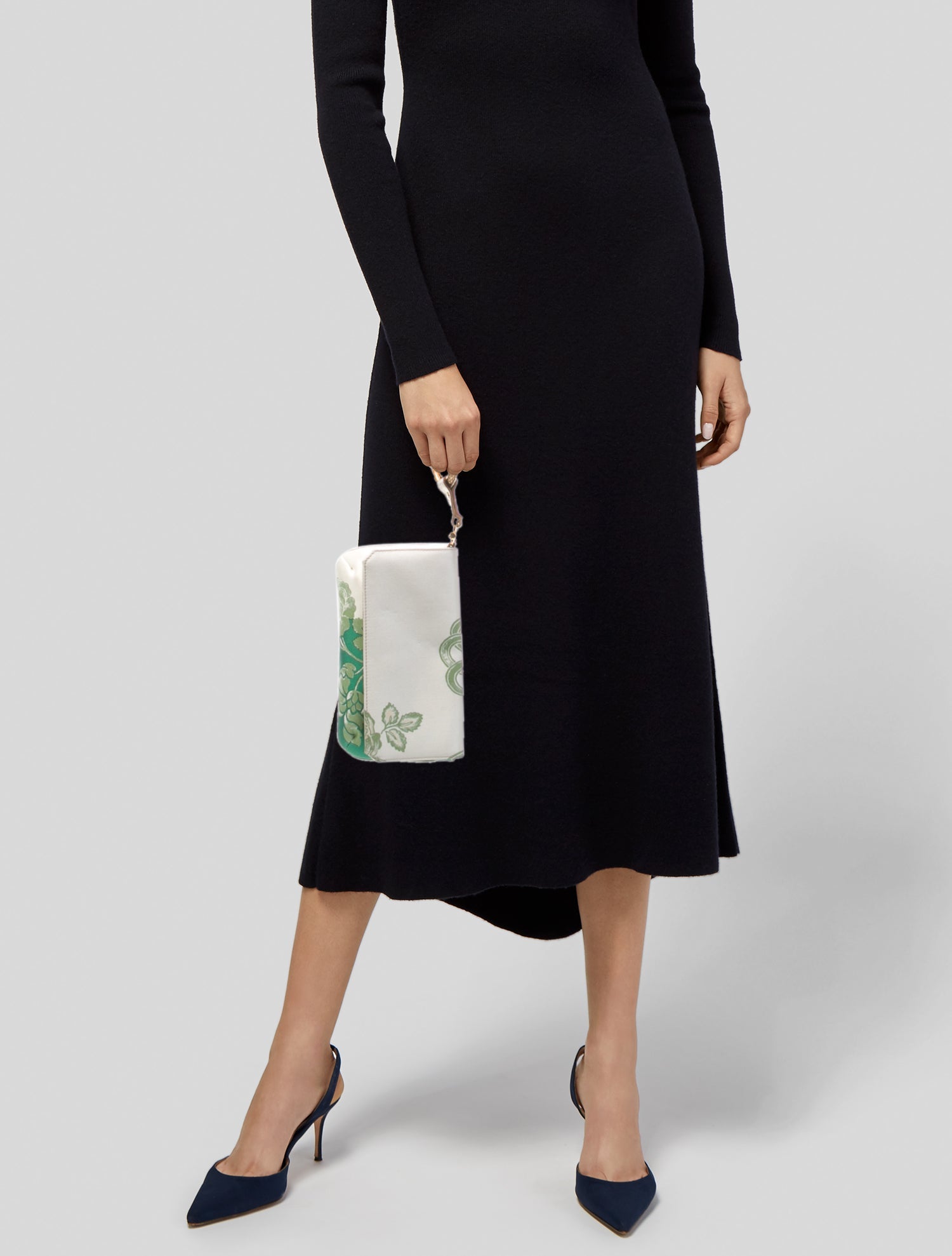 Roberto Cavalli Satin Clutch