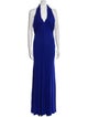 Roberto Cavalli Halterneck Long Dress