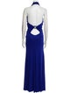 Roberto Cavalli Halterneck Long Dress