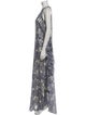 Roberto Cavalli Silk Long Dress