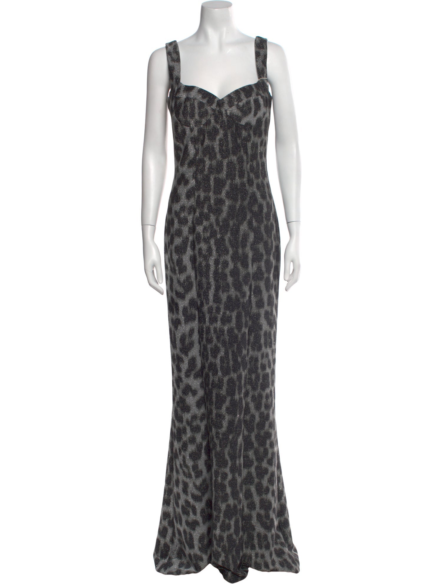 Roberto Cavalli Animal Print Long Dress