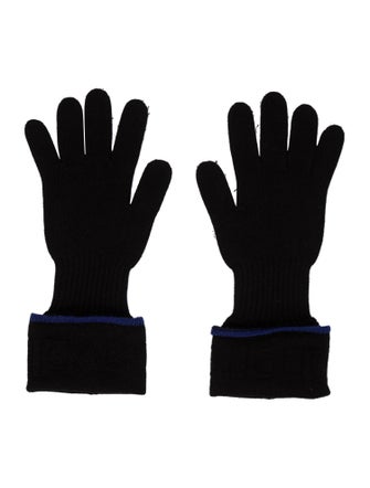 Roberto Cavalli Wool Gloves