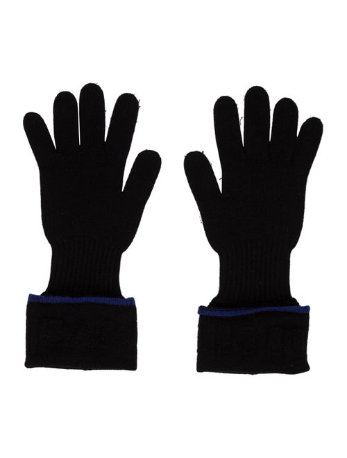 Roberto Cavalli Wool Gloves