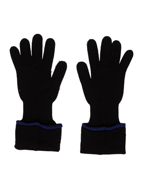 Roberto Cavalli Wool Gloves