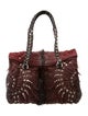 Roberto Cavalli Leather Shoulder Bag