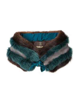 Roberto Cavalli Fur Scarf