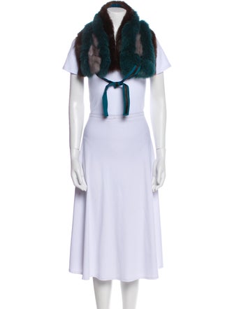 Roberto Cavalli Fur Scarf