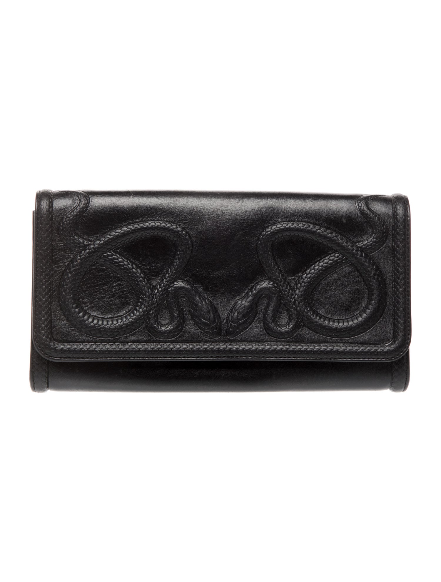 Roberto Cavalli Leather Clutch