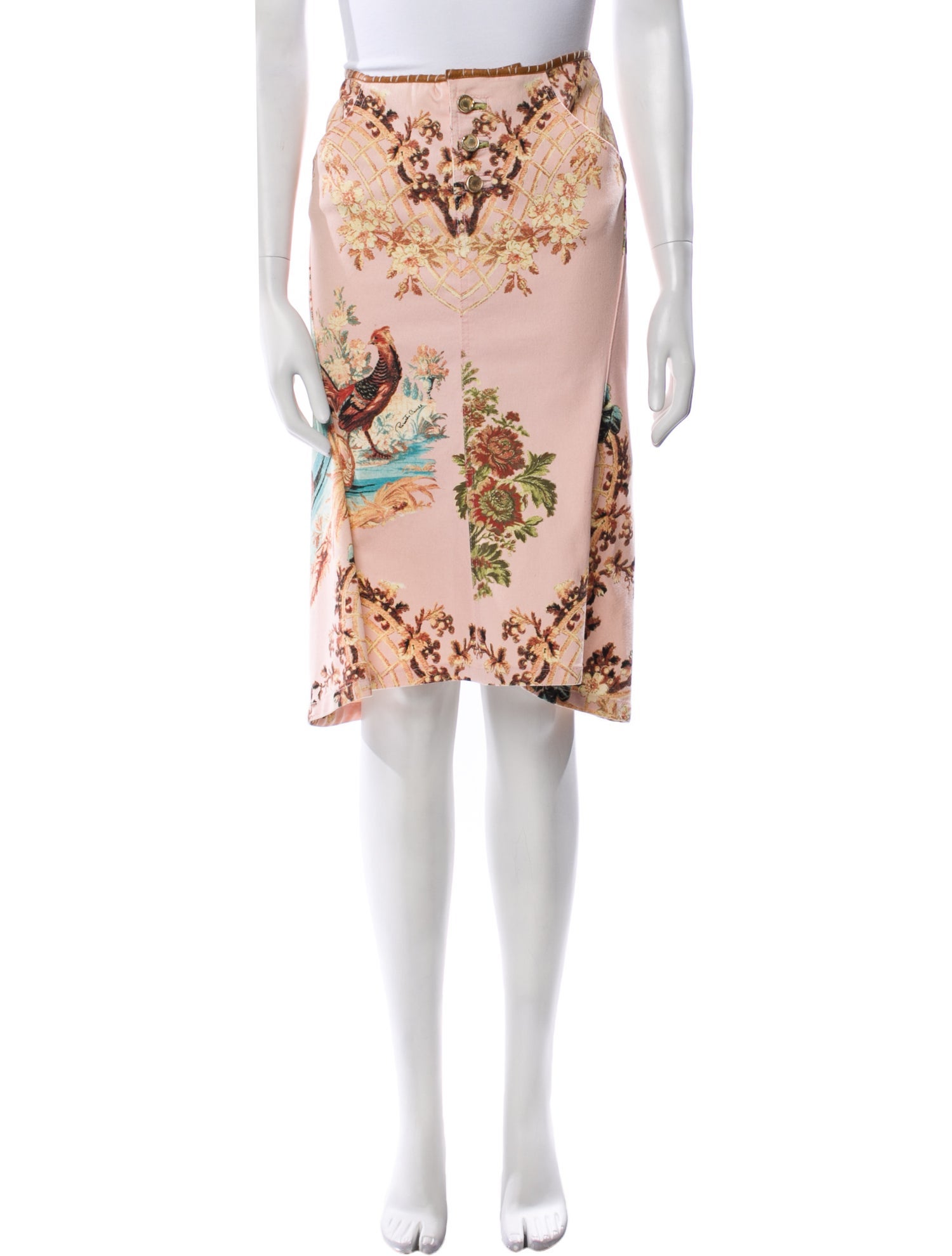 Roberto Cavalli Vintage Knee-Length Skirt