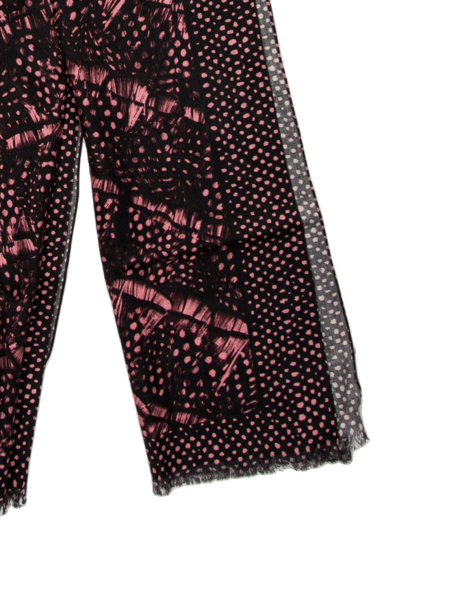 Roberto Cavalli Wool Printed Scarf