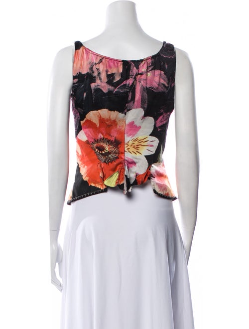 Roberto Cavalli Vintage Late 1990's - Early 2000's Crop Top