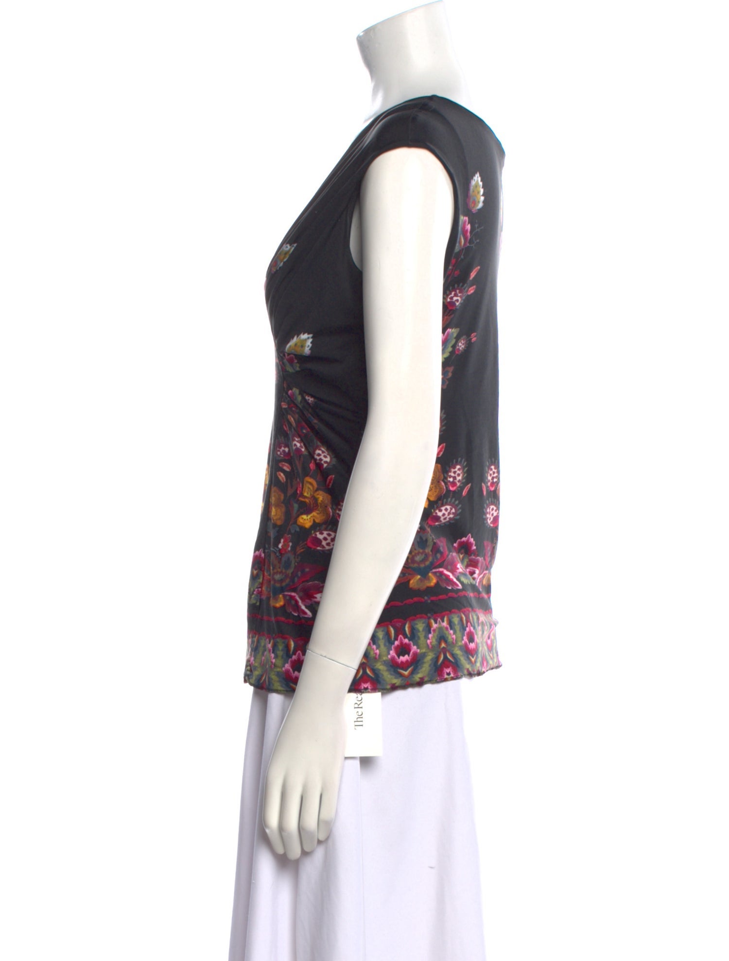 Roberto Cavalli Nylon Printed Top